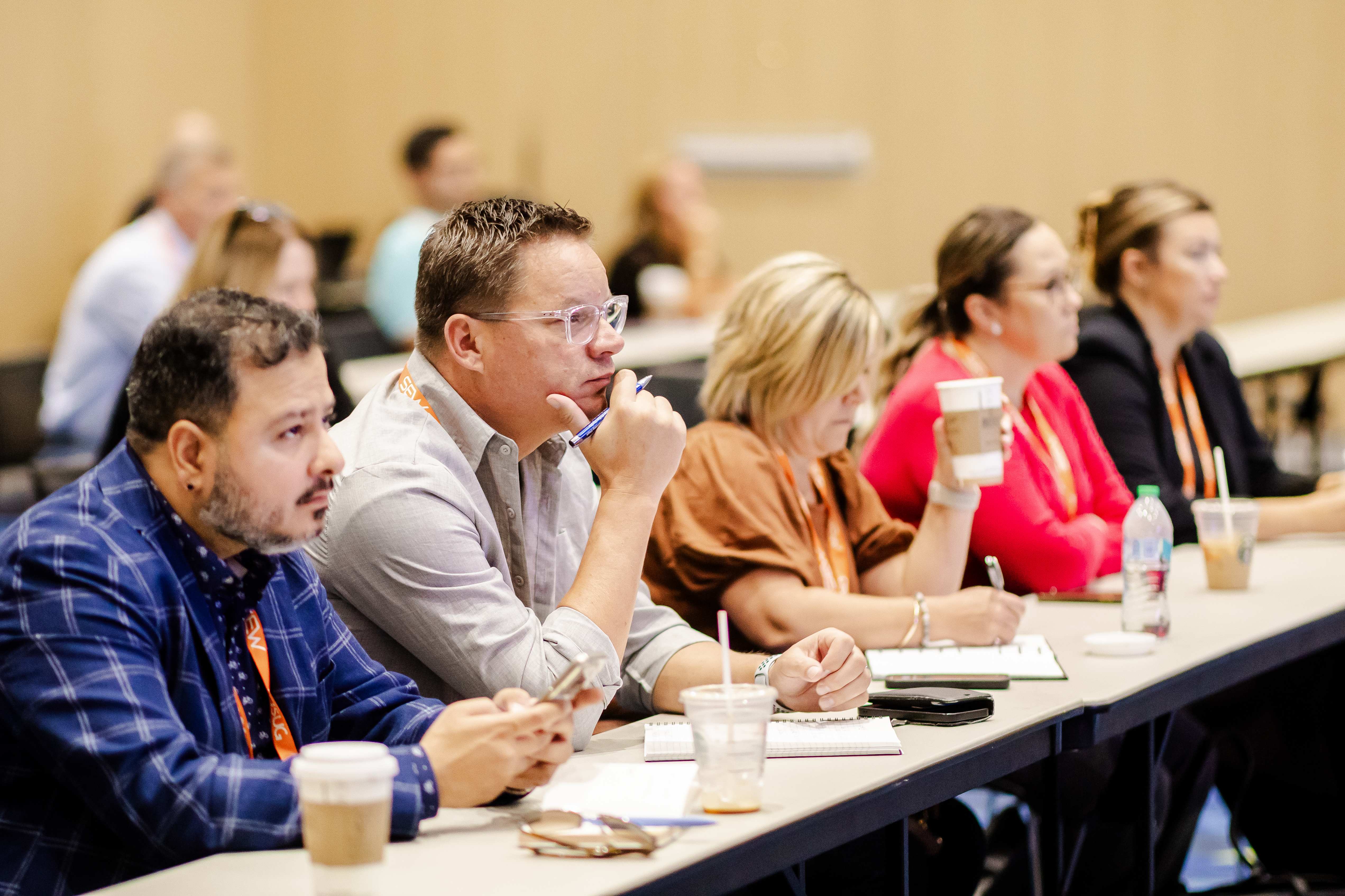 Taking notes at an event UTL 25_Hero_188887